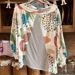 Womens ODDY Boatneck Oversized